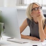 30752758 – young entrepreneur dreaming about her business success