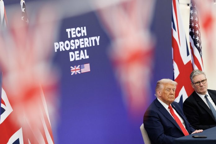 donald trump keir starmer tech prosperity deal