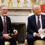 prime minister keir starmer and president donald trump in february 2025