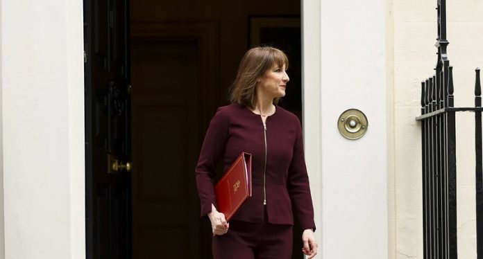 Chancellor Rachel Reeves leaves 11 Downing Street to deliver her 2025 Spring Statement. Picture by Alecsandra Dragoi / Treasury